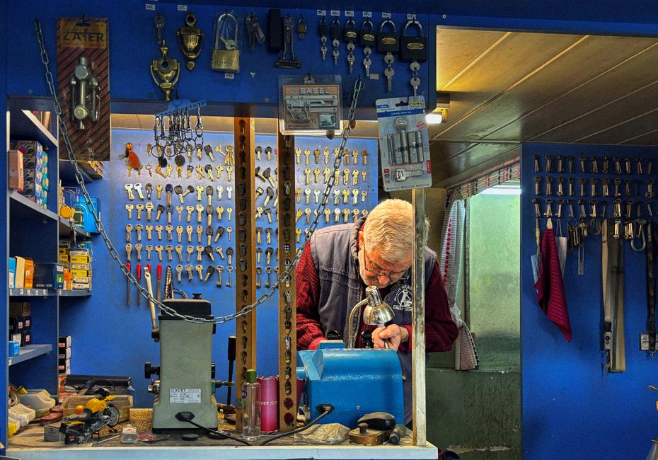 Serrurier professionnel à Bruxelles au travail